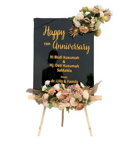 Papan Bunga Akrilik Buay Pemuka Peliung